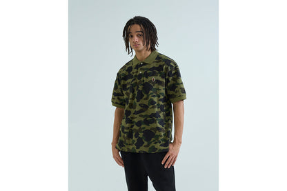 BAPE 1ST CAMO ONE POINT POLO