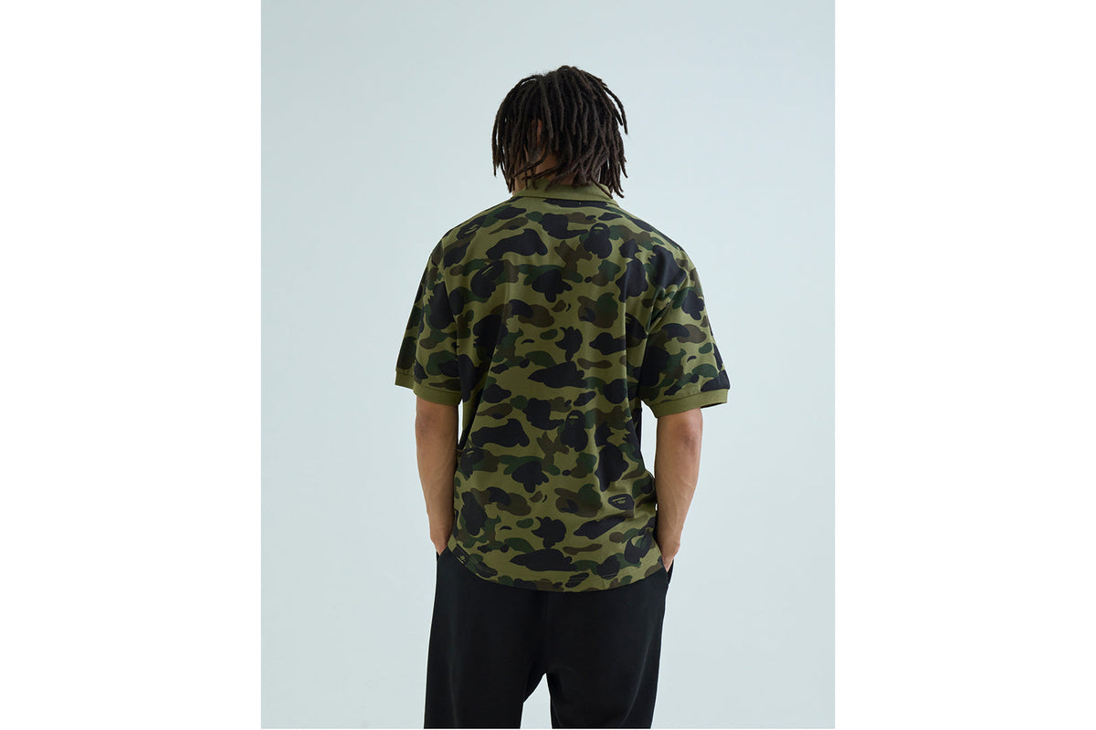 BAPE 1ST CAMO ONE POINT POLO
