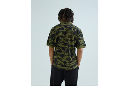 BAPE 1ST CAMO ONE POINT POLO
