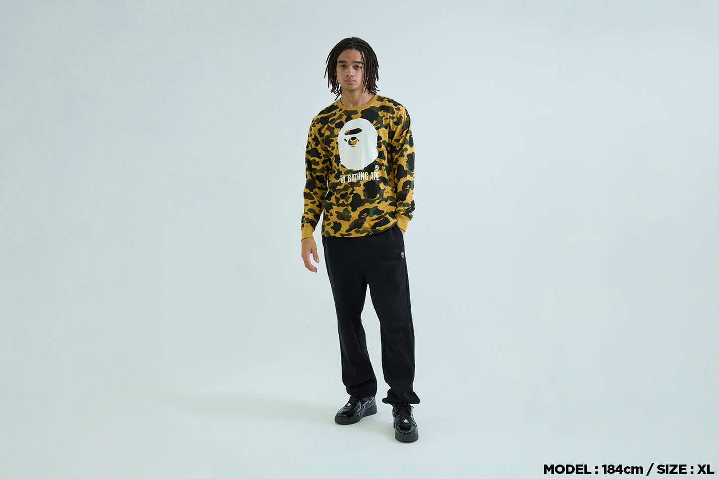 BAPE 1ST CAMO 長袖T恤
