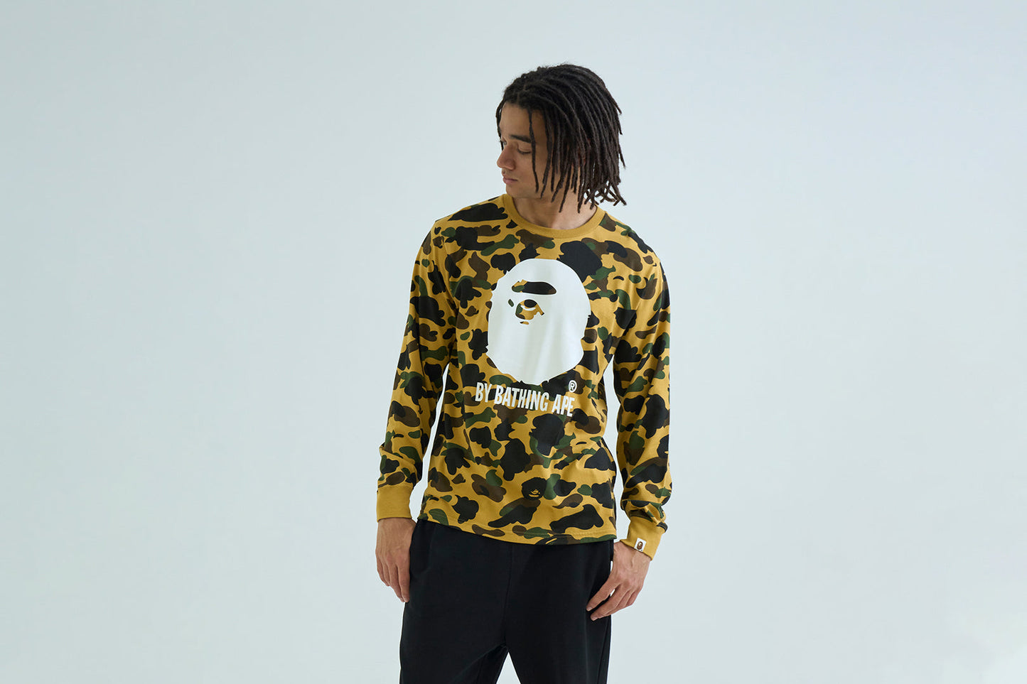 BAPE 1ST CAMO 長袖T恤