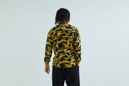 BAPE 1ST CAMO 長袖T恤
