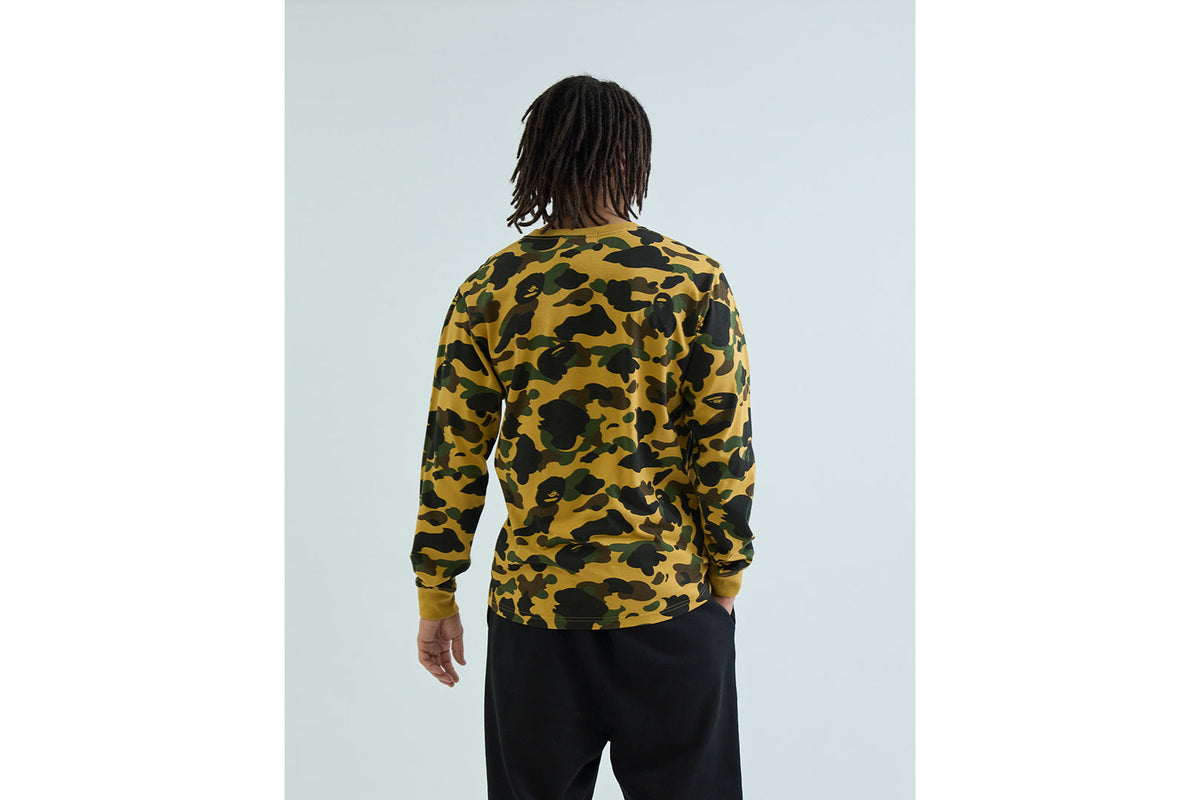 BAPE 1ST CAMO 長袖T恤