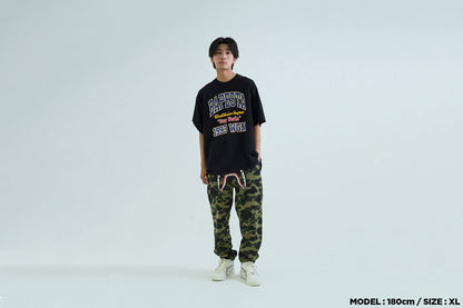 BAPE STA COLLEGE 寬鬆版短袖T恤 #1