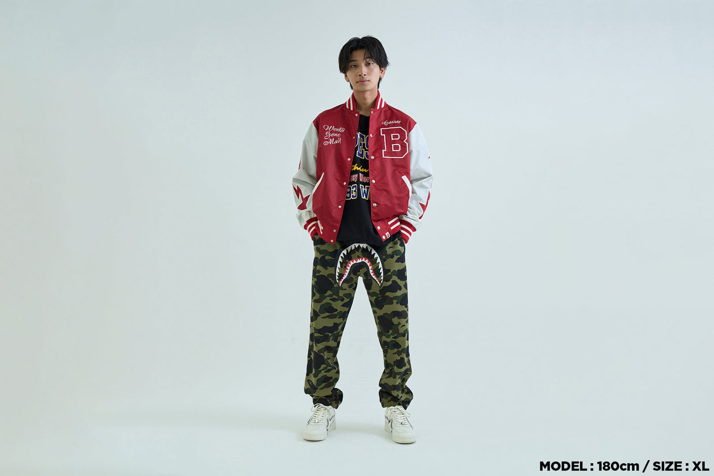 BAPE 尼龍大學外套