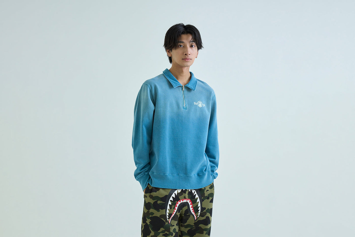 BAPE SWEAT POLO