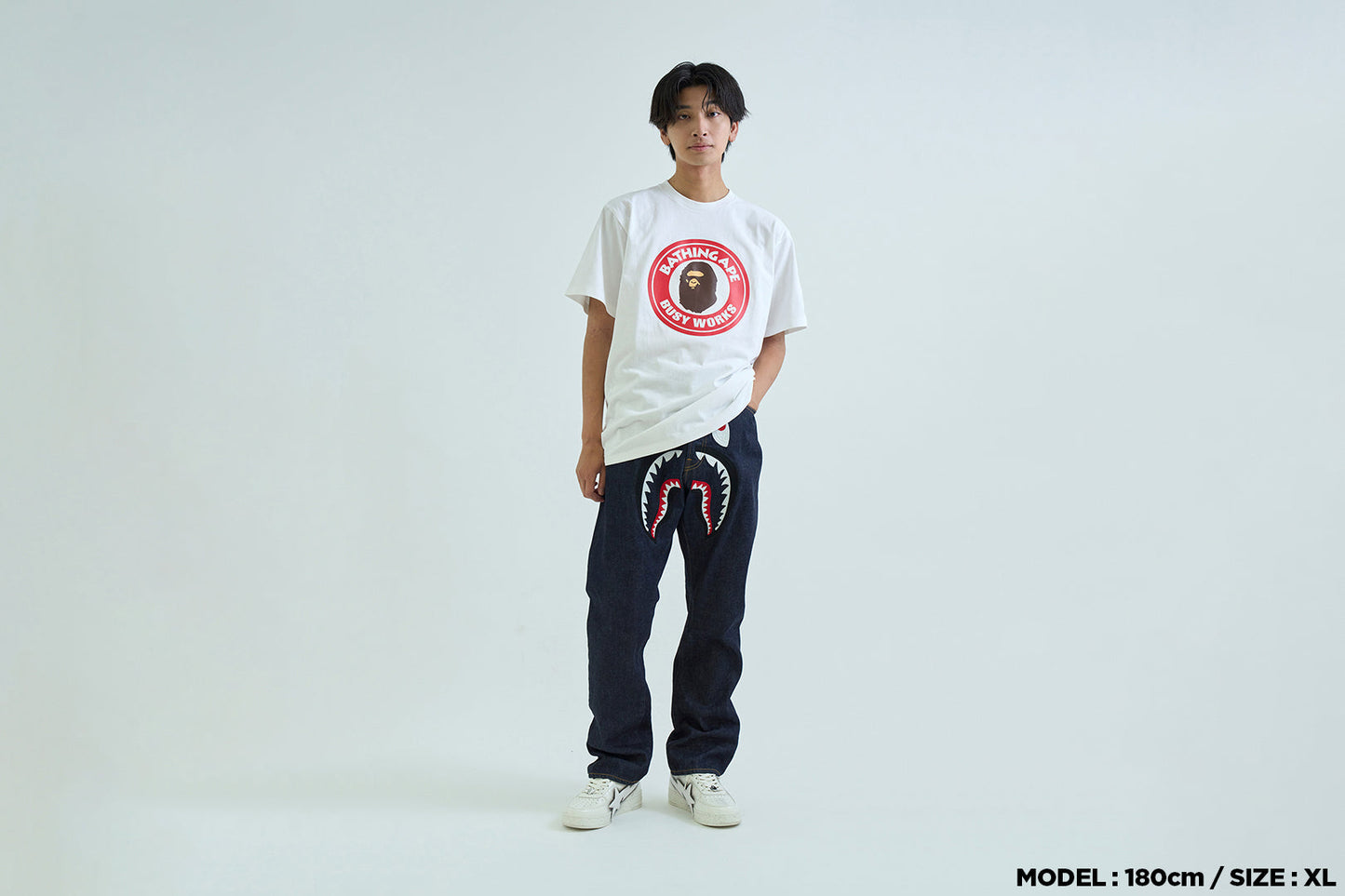 BAPE BUSY WORKS TEE