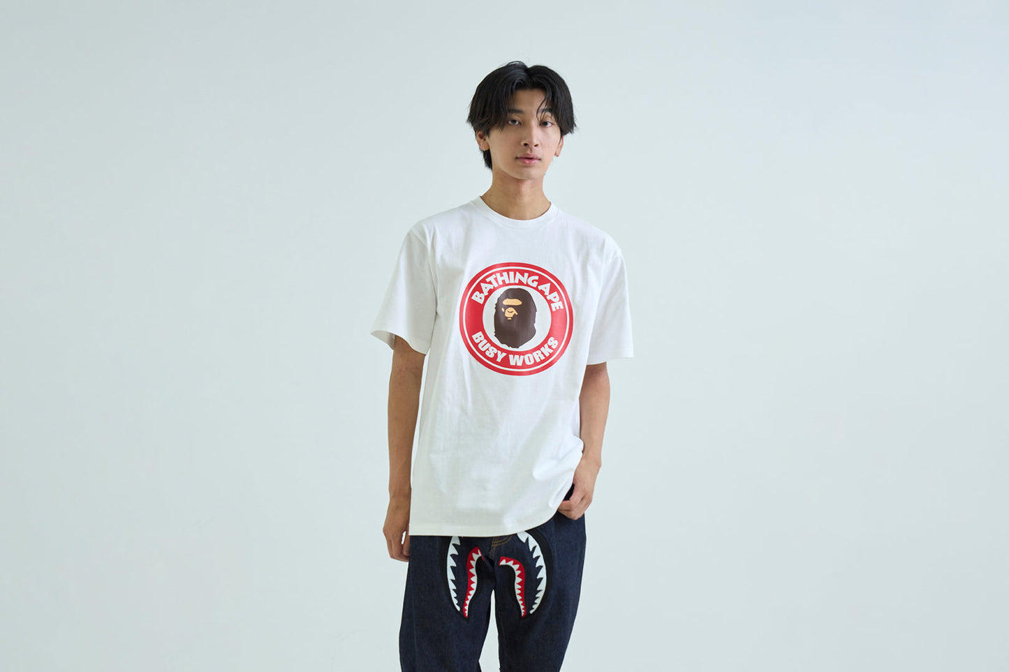 BAPE BUSY WORKS TEE