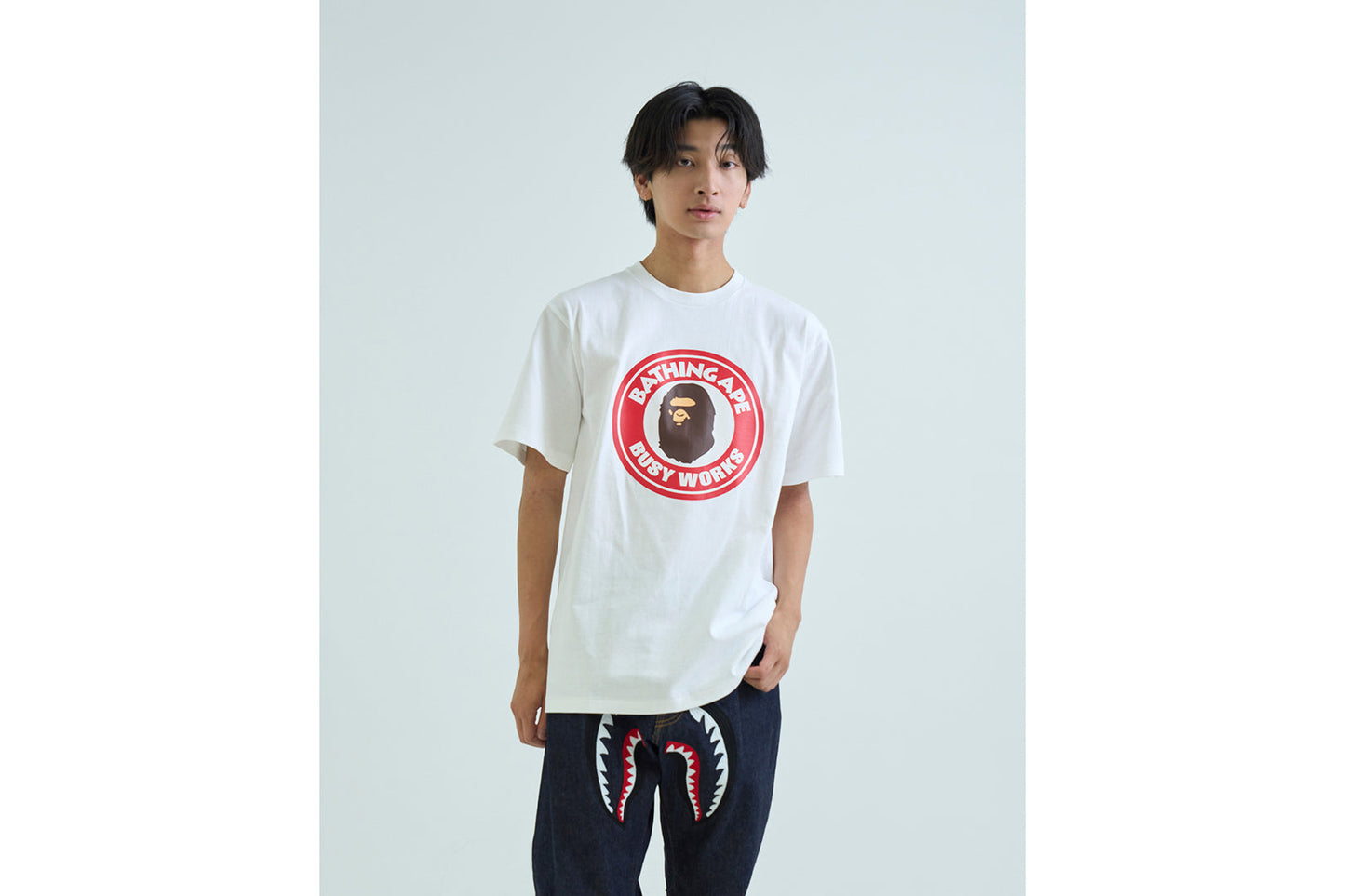 BAPE BUSY WORKS TEE