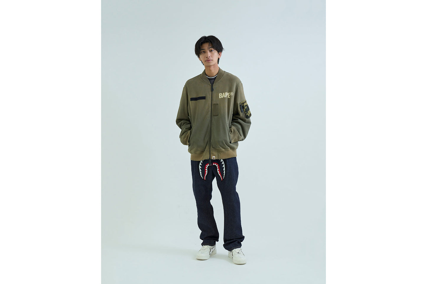 BAPE 休閒飛行夾克