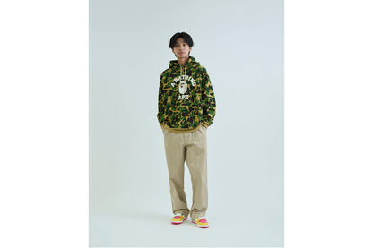 BAPE ABC CAMO 大學風格套頭帽T
