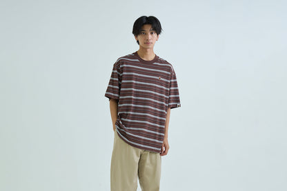 BAPE ONE POINT STRIPE RELAXED FIT TEE