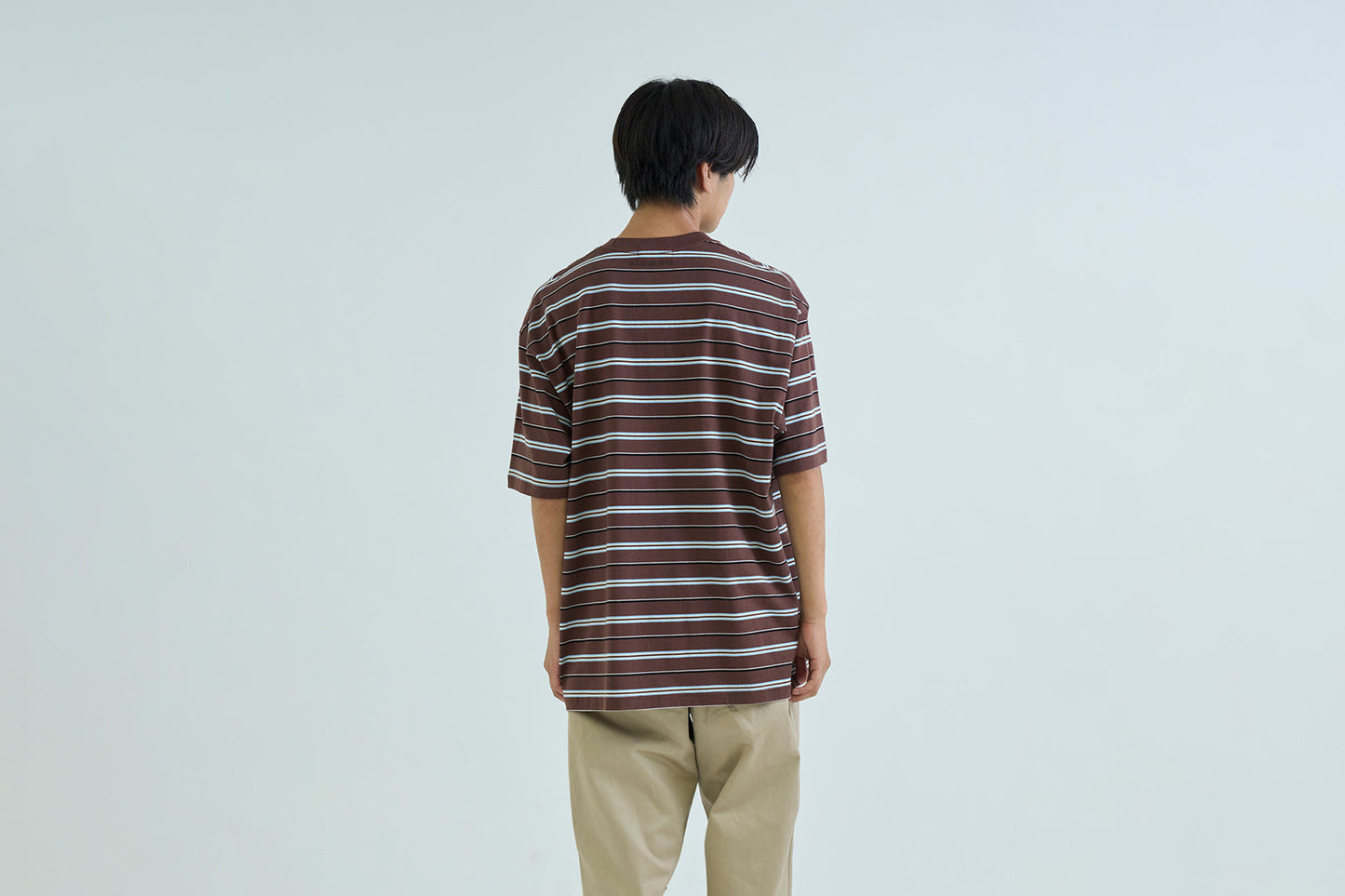 BAPE ONE POINT STRIPE RELAXED FIT TEE