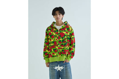 BAPE STA CAMO SHARK FULL ZIP HOODIE