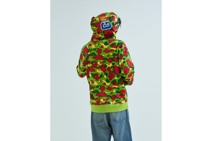BAPE STA CAMO SHARK FULL ZIP HOODIE