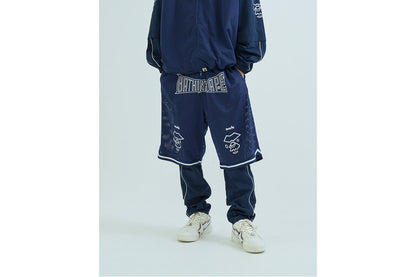 BAPE LAYERED TRACK PANTS