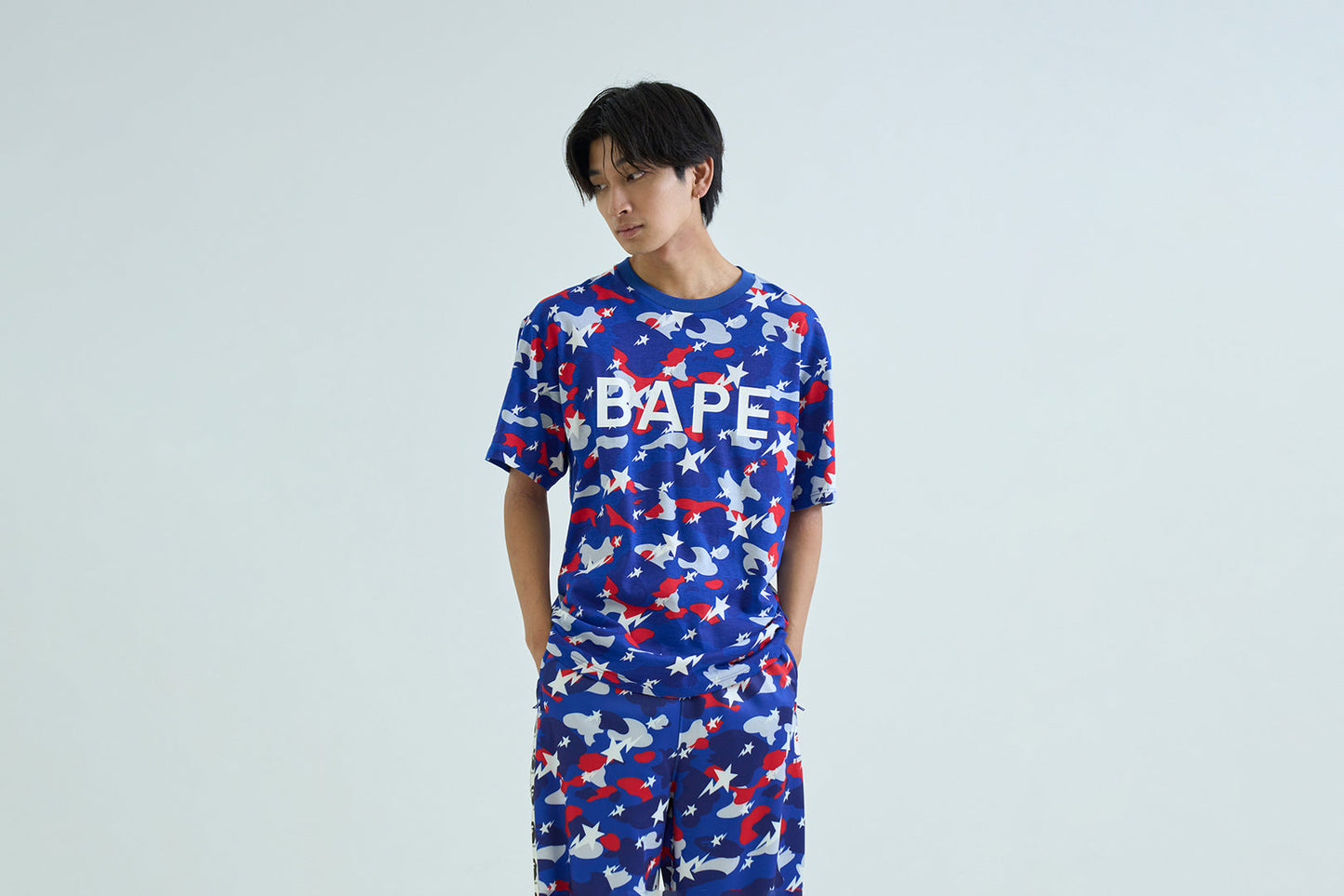 BAPE STA STRIKE CAMO TEE