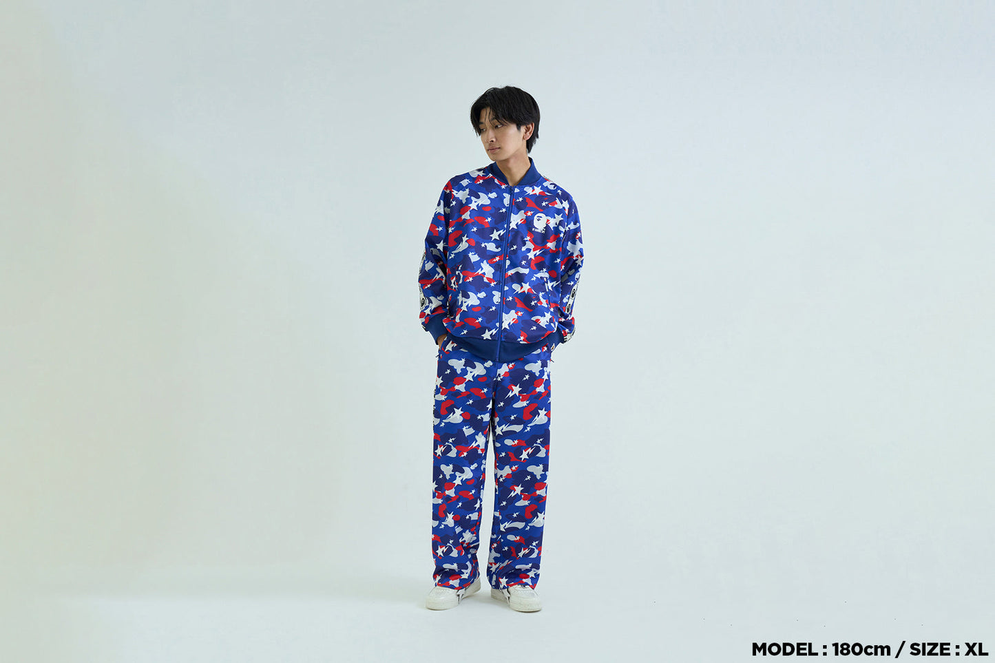 BAPE STA STRIKE CAMO 放鬆版運動外套