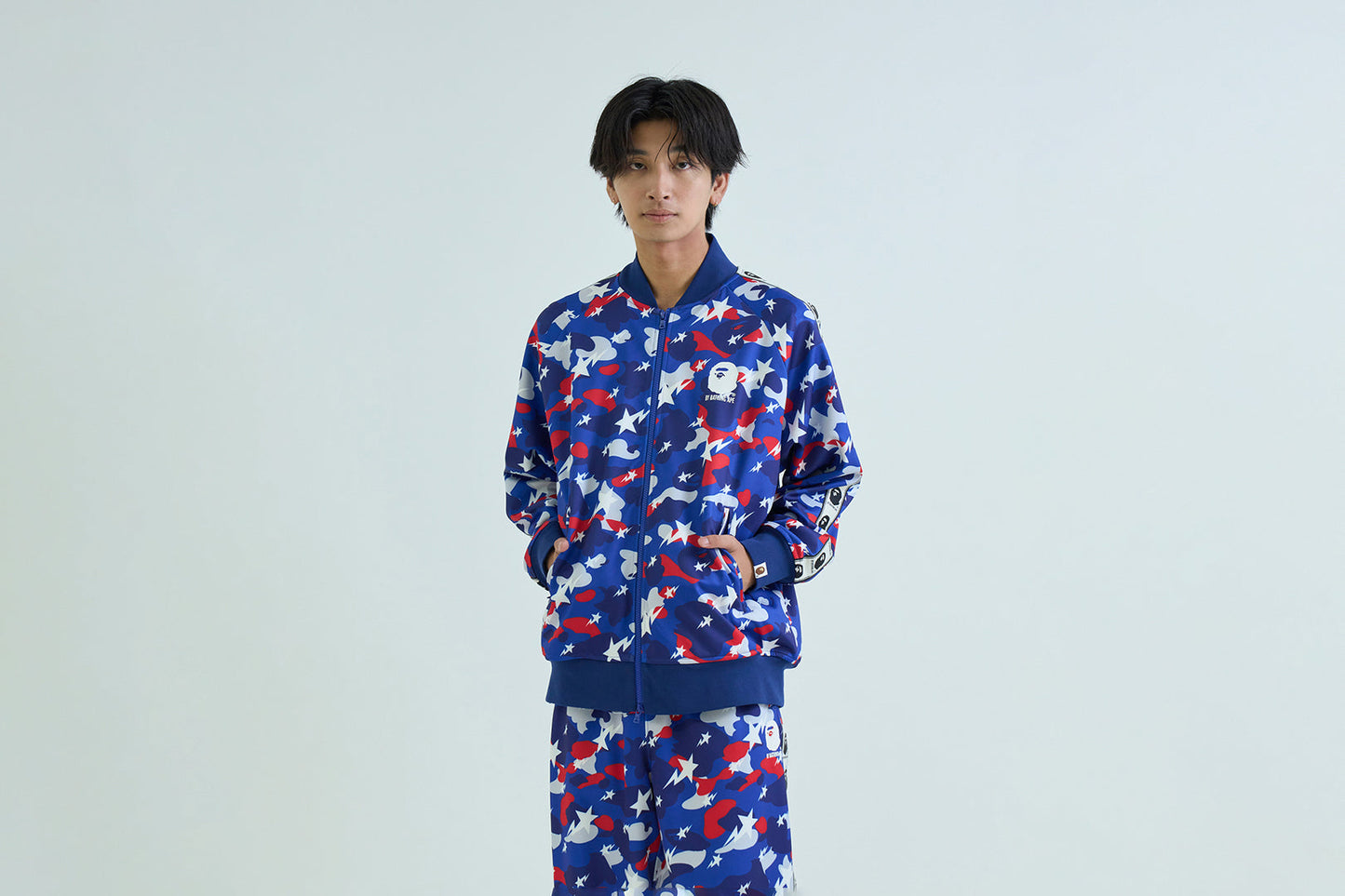 BAPE STA STRIKE CAMO 放鬆版運動外套
