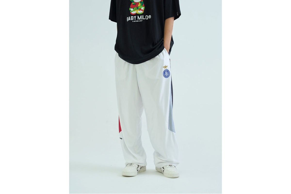 BAPE SOCCER TRACK PANTS