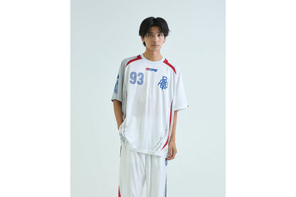 BAPE APA FRAME PATTERN MULTI LOGO RELAXED FIT 足球球衣