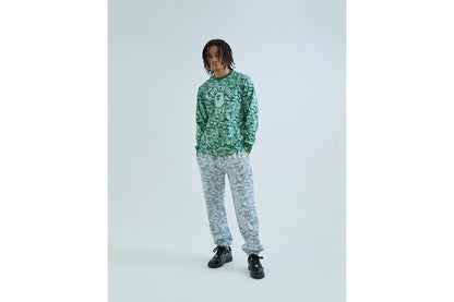 BAPE CARD CAMO COLLEGE 一點設計運動長褲 BAPEC