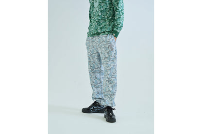 BAPE CARD CAMO COLLEGE 一點設計運動長褲 BAPEC
