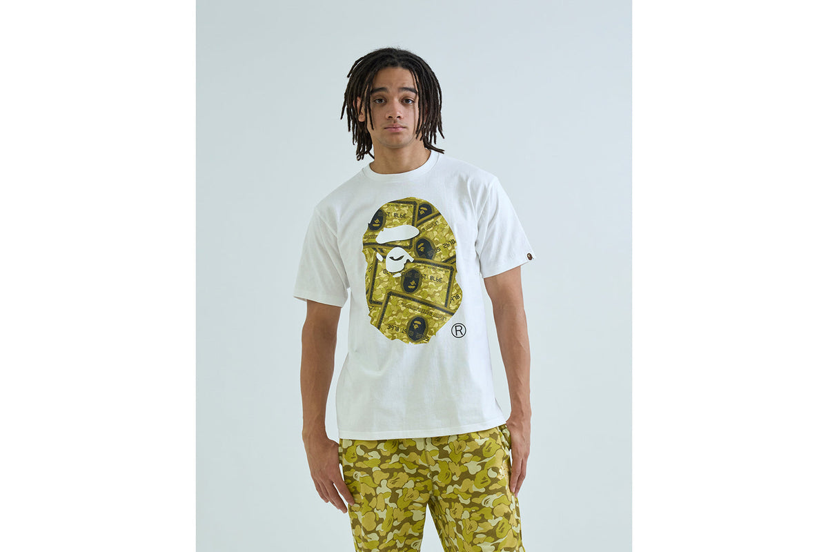 BAPE CARD BIG APE HEAD T恤 BAPEC