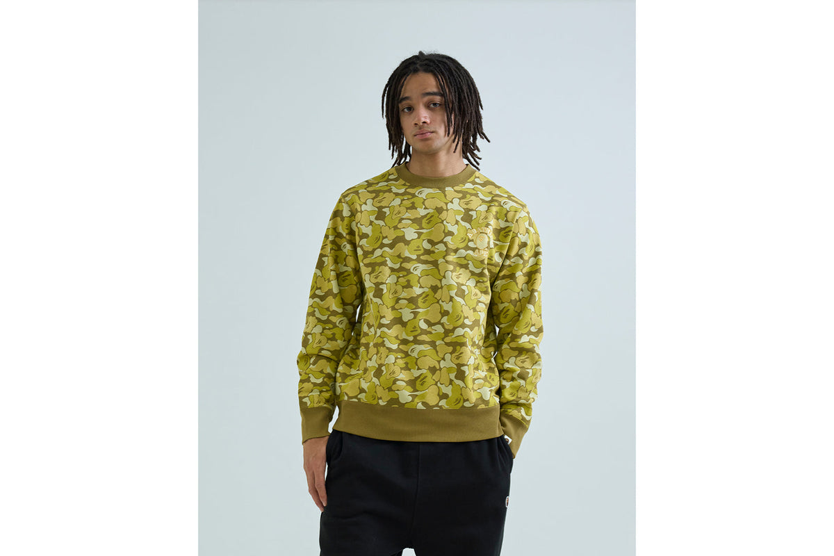 BAPE CARD CAMO COLLEGE ONE POINT 大學T