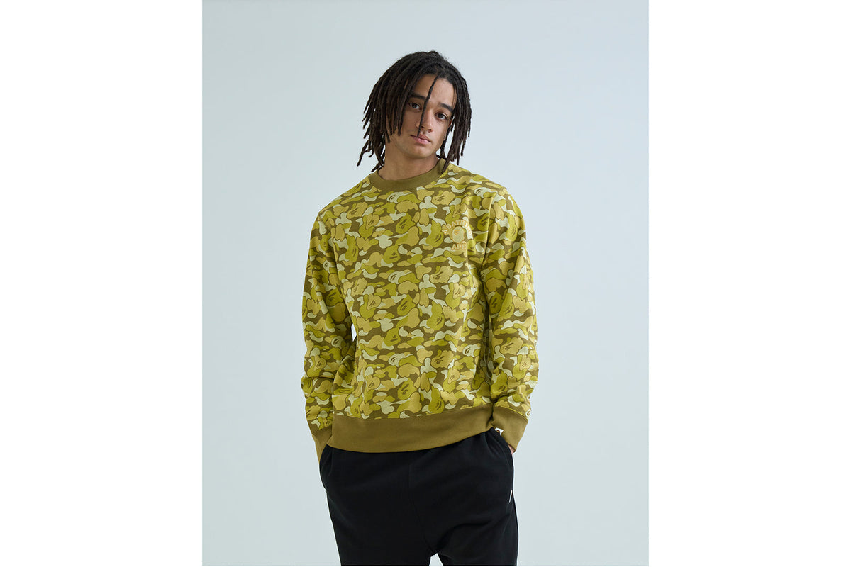 BAPE CARD CAMO COLLEGE ONE POINT 大學T