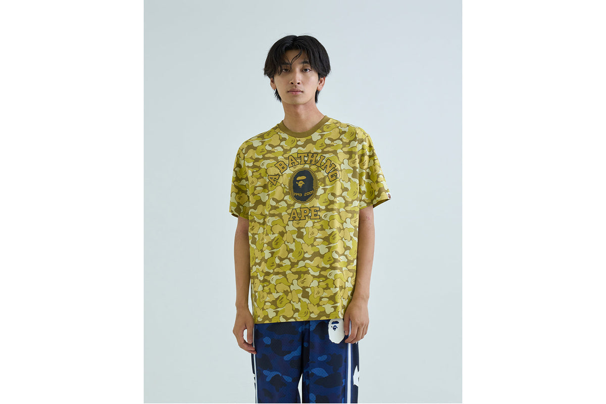 BAPE CARD CAMO COLLEGE T恤 BAPEC