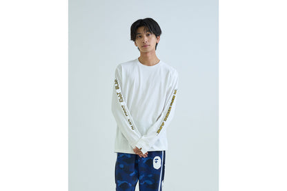 BAPE CARD GRAPHIC 長袖 T恤 BAPEC
