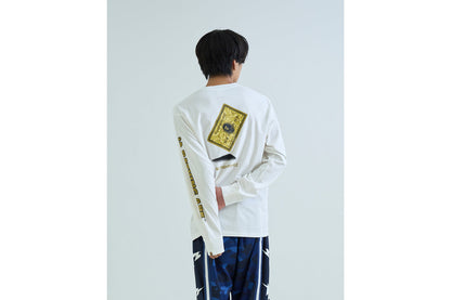 BAPE CARD GRAPHIC 長袖 T恤 BAPEC