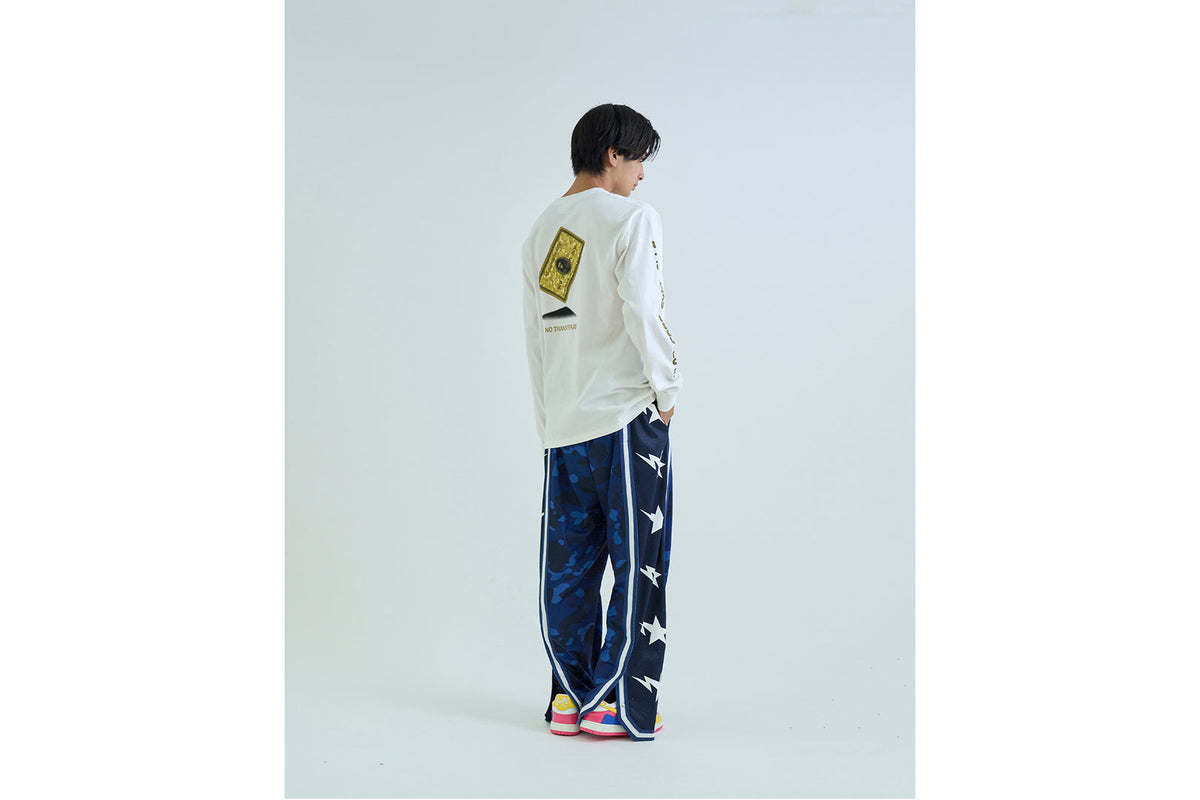 BAPE CARD GRAPHIC 長袖 T恤 BAPEC