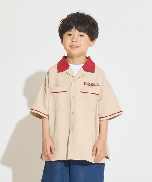 日本代購｜and D. petit main 襯衫 - 刺繡logo襯衫｜and D. petit main
