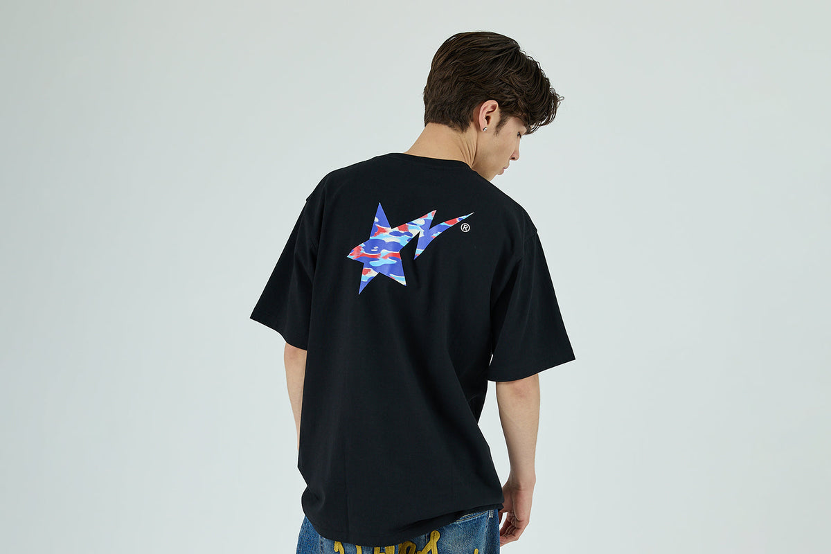 BAPE SCREEN CAMO BAPE STA TEE
