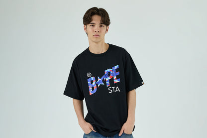 BAPE SCREEN CAMO BAPE STA TEE