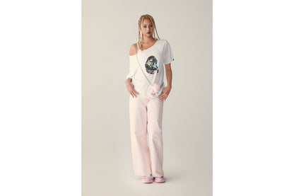 BAPE BABY MILO 短毛絨迷你肩背包