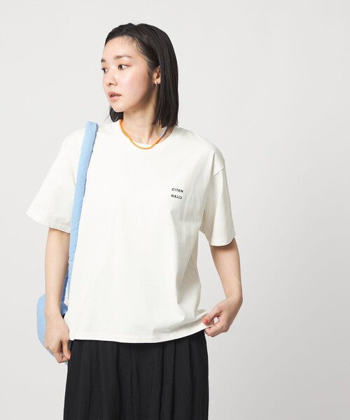 日本代購｜CITEN CITEN（シテン） tシャツ 半袖 「CITEN」ヘビーウエイトT レディース【ダークブラウン / FREE】｜ZOZOTOWN