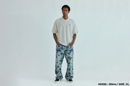 BAPE ONE POINT RELAXED FIT POLO