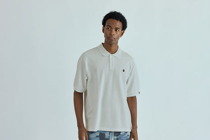 BAPE ONE POINT RELAXED FIT POLO