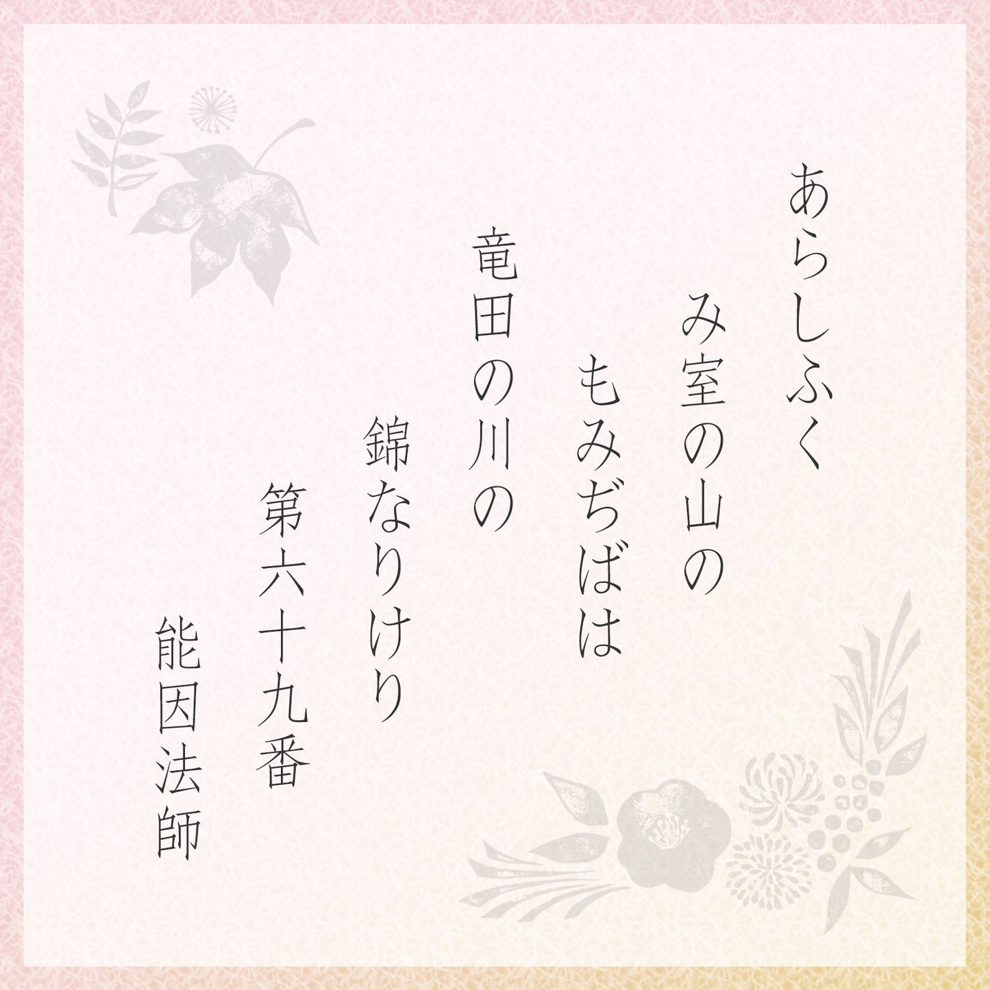 小倉山莊 だんらん三室山 大罐（39袋入）