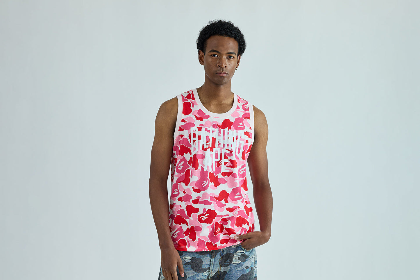 BAPE ABC CAMO TANK TOP