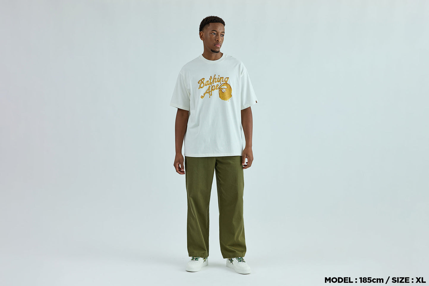 BAPE 3D HONEY LOGO 寬鬆版T恤