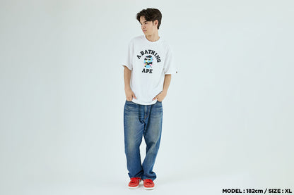 BAPE NEW MULTI CAMO 大學T恤
