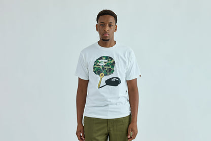 BAPE ABC CAMO 日本扇子猿頭短袖T恤