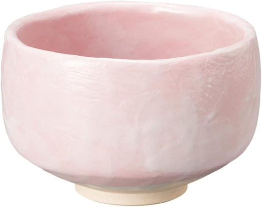 日本代購｜艾尔奈特 抹茶碗 - 粉色白色 陶器 日本製｜Amazon JP