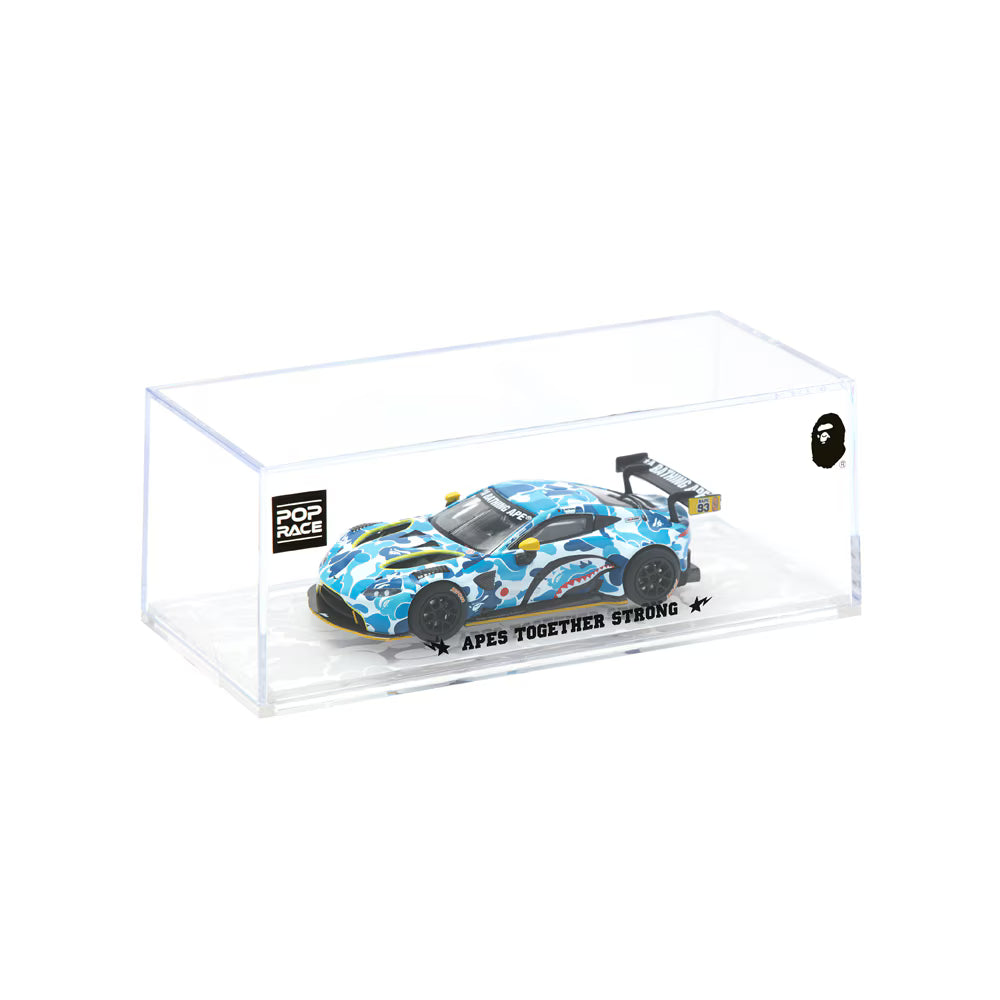 日本代購｜BAPE 模型車 - ® X ASTON MARTIN GT3 1/64 模型車 - 藍色｜1:64スケール
