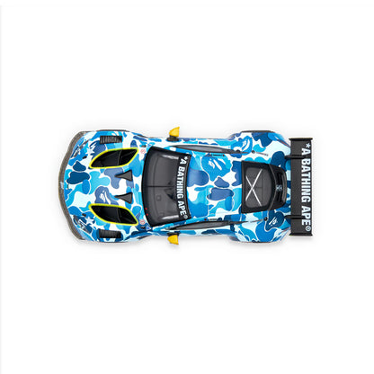 日本代購｜BAPE 模型車 - ® X ASTON MARTIN GT3 1/64 模型車 - 藍色｜1:64スケール