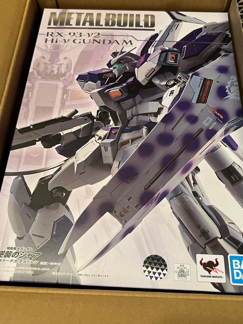 日本代購｜機動戰士鋼彈 Hi-ν鋼彈 模型 - 新品 METAL BUILD Hi-ν鋼彈 RX-93-v2｜Mercari